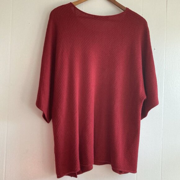 Gerard Darel Paris Luxe Wool Blend Lagenlook Button Detail Sweater 2 Fits 42” - Picture 9 of 10